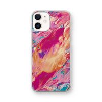 Pastel Echoes: iPhone 12 mini Transparant Hoesje Pastel Echoes: iPhone 12 mini Transparant Hoesje