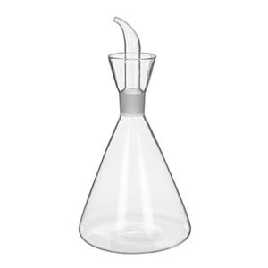 Olie fles - glas - met druppelstop - 750ml - 26 x 13 cm - olijfolieflessen