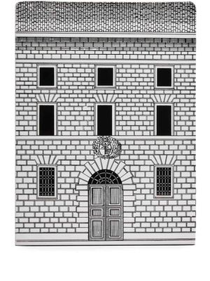 Fornasetti cale-livres imprimé - Noir