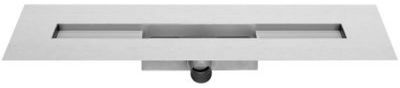 Easy Drain Compact 30 tegel douchegoot 70 cm RVS geborsteld