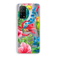 Papegaaien: Xiaomi Mi 10T 5G Transparant Hoesje