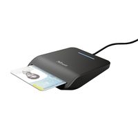 Trust Primo smart card reader Binnen USB CardBus+USB 2.0 Zwart - thumbnail