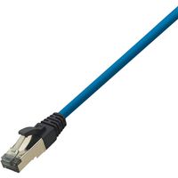 LogiLink CQ8046S RJ45 Netwerkkabel, patchkabel CAT 8.1 S/FTP 1.50 m Blauw Halogeenvrij 1 stuk(s) - thumbnail