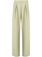 Rejina Pyo Reine pleated tailored trousers - Vert - thumbnail