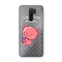 Love You A Lotl: Xiaomi Redmi 9 Transparant Hoesje Love You A Lotl: Xiaomi Redmi 9 Transparant Hoesje