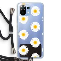 Margrietjes: Xiaomi Mi 11 Lite Transparant Hoesje met koord