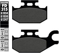 GALFER remblokken "fd315" brake pad fd315 g1050 organic scooter