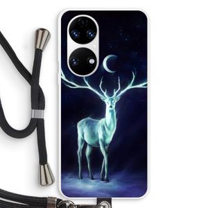 Nightbringer: Huawei P50 Transparant Hoesje met koord