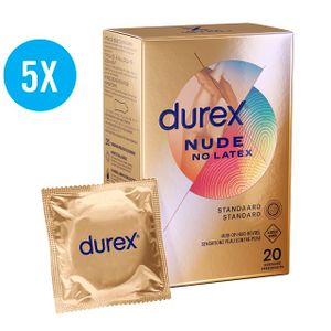 Durex Nude - Latexvrij Condooms voor huid-op-huid gevoel