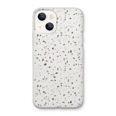 Terrazzo N°14: iPhone 13 mini Transparant Hoesje