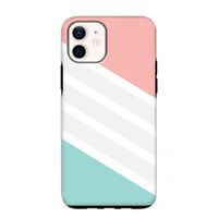 Strepen pastel: iPhone 12 mini Tough Case