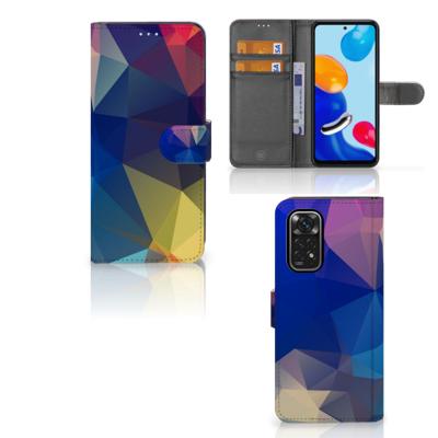 Xiaomi Redmi Note 11/11S | Book Case | Polygon Dark