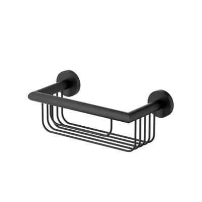Zeephouder Aloni | Wandmontage | RVS | Rechthoek | Zwart mat