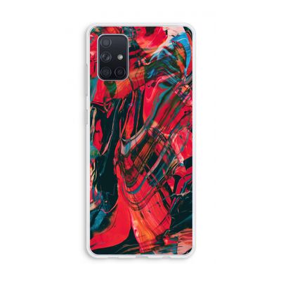 Endless Descent: Galaxy A71 Transparant Hoesje