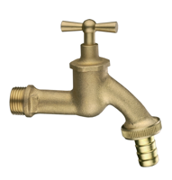 Cornat dubbeldienstkraan 3/4 mat/ms - tec300508