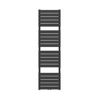 Handdoekradiator BWS Ress Middenaansluiting 180x50 cm Zwart Boss & Wessing