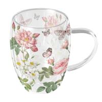 Dubbelwandig glas Amelia White 0.35L