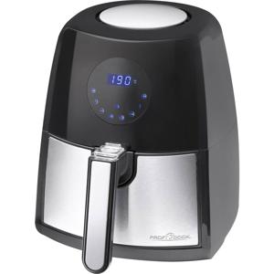 ProfiCook PC-FR 1147 H Enkel 2,5 l Vrijstaand 1500 W Heteluchtfriteuse Zwart, Roestvrijstaal