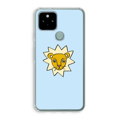Kleine leeuw: Google Pixel 5 Transparant Hoesje