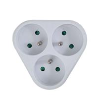 Esperanza ELK303W Elektrische splitter 3 stopcontacten Wit