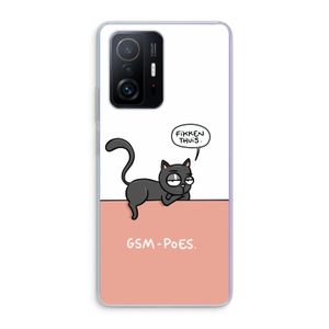 GSM poes: Xiaomi 11T Transparant Hoesje