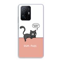 GSM poes: Xiaomi 11T Transparant Hoesje