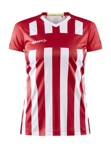 Craft 1910176 Progress 2.0 Stripe Wmn - Bright Red/White - XS