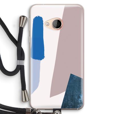 Lapis: HTC U Play Transparant Hoesje met koord