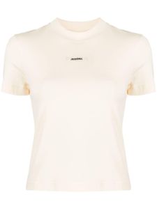 Jacquemus t-shirt Le T-shirt Gros Grain - Jaune