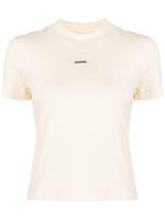 Jacquemus t-shirt Le T-shirt Gros Grain - Jaune