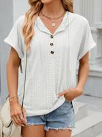 Casual Loose Buckle Shirt