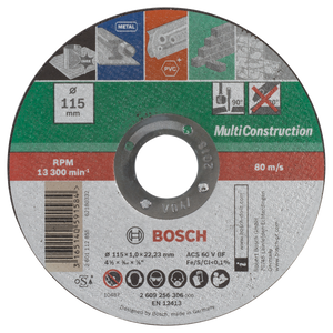 Bosch Accessoires Doorslijpschijf Multi 115 X1 Recht - 2609256306