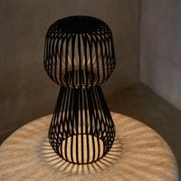 Kave Home Tafellamp 'Reiba' Op zonne-energie, kleur Zwart