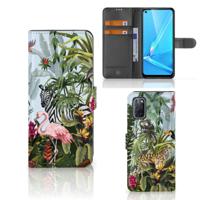 Telefoonhoesje | Met pasjeshouder | voor OPPO A72 | OPPO A52 Jungle