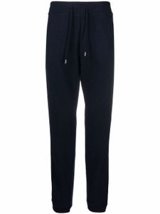 Bruno Manetti pantalon de jogging à taille à lien de resserrage - Bleu