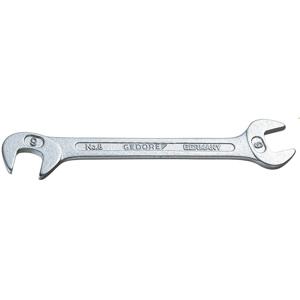 Gedore 6094710 8 10 Dubbele steeksleutel Sleutelbreedte (metrisch) 10 mm