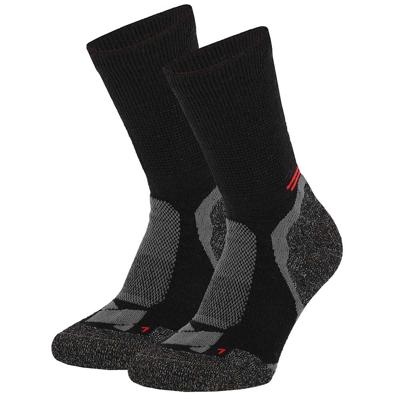 Xtreme Hiking Sokken Wol 2-pack Multi Black-45/47
