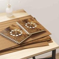 Decorpanelen 12 pcs Gerookt eiken 30 x 42 x 0.3 cm Bewerkt hout