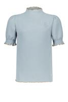 NoBell Meisjes t-shirt - Kumin - Vintage blauw