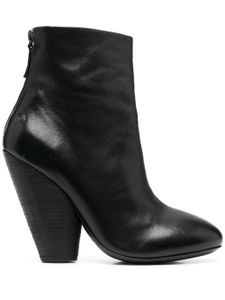 Marsèll bottines 120 mm en cuir - Noir