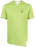 Comme Des Garçons Shirt x Lacoste t-shirt à design asymétrique - Vert