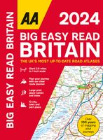 Wegenatlas Big Easy Read Britain 2024 | A3 | Ringband | AA Publishing