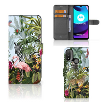 Telefoonhoesje met Pasjes voor Motorola Moto E20 | E30 | E40 Jungle - thumbnail