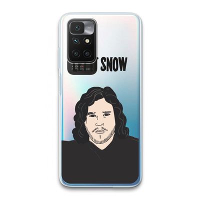 Let It Snow: Xiaomi Redmi 10 Transparant Hoesje