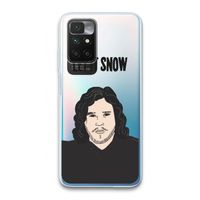 Let It Snow: Xiaomi Redmi 10 Transparant Hoesje