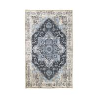 Havana Vloerkleed - Blauw, Chenille Polyester - 160x230