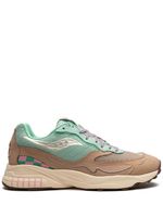 Saucony baskets 3D Grid Hurricane - Marron - thumbnail