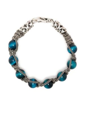 Emanuele Bicocchi bracelet serti de perles - Argent