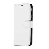Samsung Galaxy J5 2017 Telefoonhoesje Wit met Opbergvakjes - thumbnail