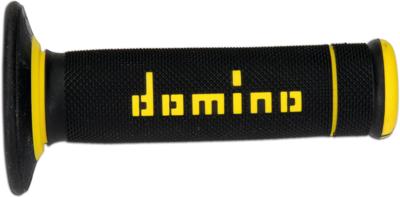 Domino rubber handvat "a190 rubber grip a190 bw/ge 118mm closed